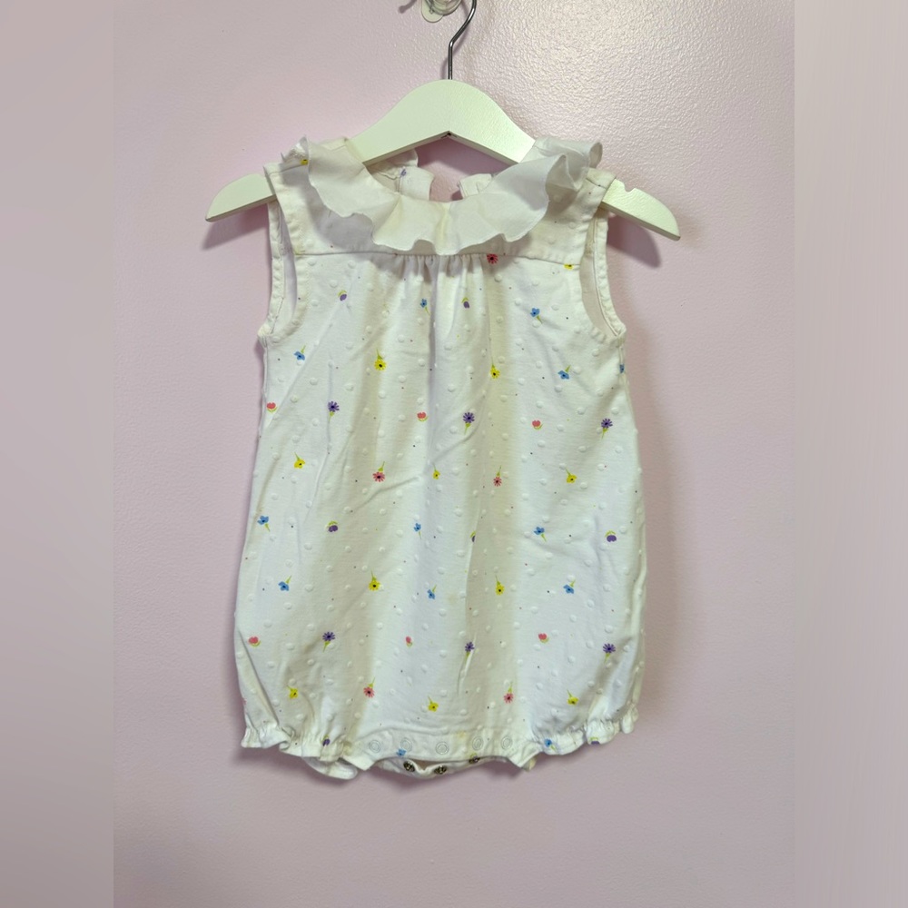 Janie and Jack little girl romper